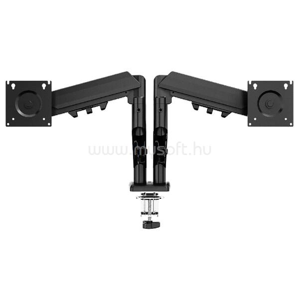 TRACER Double ArmFlex 13"-32" VESA (75x75, 100x100) Max 9 Kg fekete monitor tartó konzol