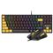 TRACER Hornet 87 GameZone mechanikus vezetékes billentyűzet + egér angol lokalizáció (fekete) TRAKLA47396 small