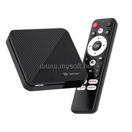 TRACER Smart TV Box, 16 GB, 4K HDR, Wi-Fi, Bluetooth, Android médialejátszó (fekete) TRABOX47667 small