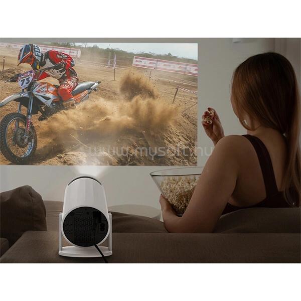 TRACER Vision Pro, HD 720p, 200 ANSI, WiFi, Bluetooth, 180°-os vetítési szög, hangszóró, multimédia projektor
