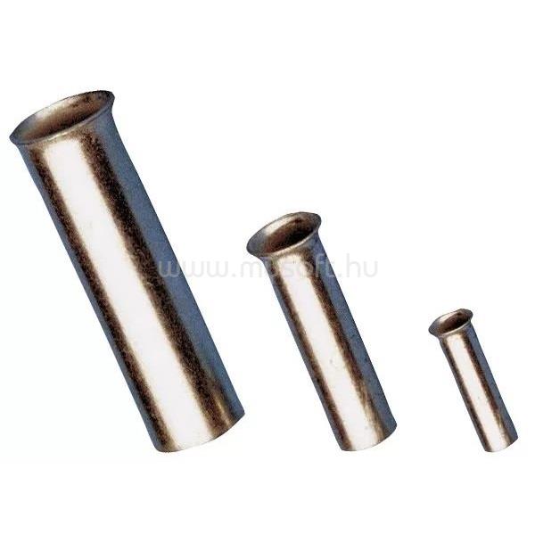 TRACON E03N szigeteletlen 1mm2 (hossz: 10mm) érvéghüvely 100db/csomag
