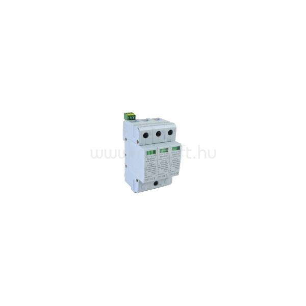 TRACON ESPD2-40-3+1P cserélhető betéttel T2 AC típusú túlfeszültség levezető