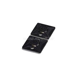 TRACON TALP271 100db/csomag 27x27 mm fekete kábelkötegelő talp TRACON_TALP271 small