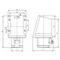 TRACON TICS-115 ráépíthető 16A/3P+N+E/400V/IP44 ipari dugalj TRACON_TICS-115 small
