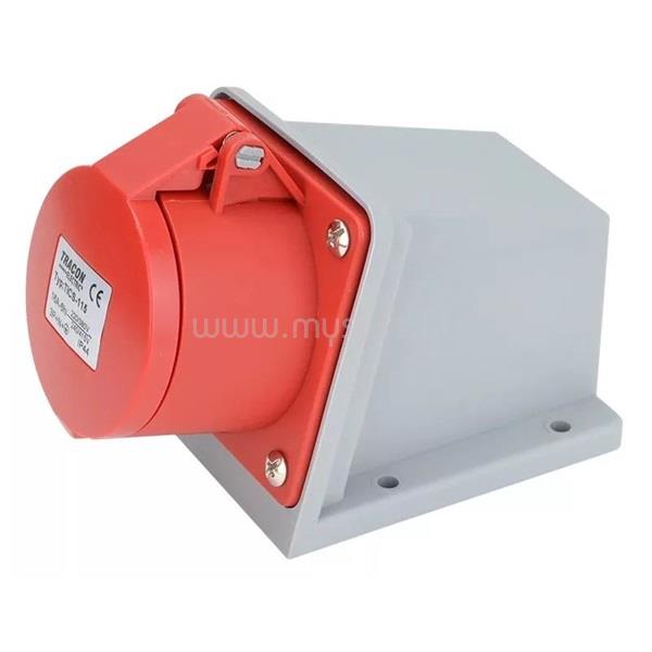 TRACON TICS-115 ráépíthető 16A/3P+N+E/400V/IP44 ipari dugalj