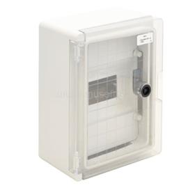 TRACON TME282113M 1×8mod/ H×W×D=280×210×130mm/ IP65/ IK10/ 1000V AC/DC maszkos műanyag elosztószekrény TRACON_TME282113M small