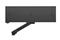TRAK RACER Szimulátor kiegészítő - TR8020 620mm Table Top/Desk with Swivel Mount (Black) TR80-SHELF4-BLK small