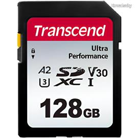 TRANSCEND 128GB SDXC CARD UHS-I U3 A2 ULTRA PERFORMANCE TS128GSDC340S small