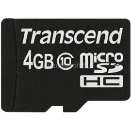 TRANSCEND 4GB MICRO SDHC10(NOBOX+ADAPTER) . TS4GUSDC10 small