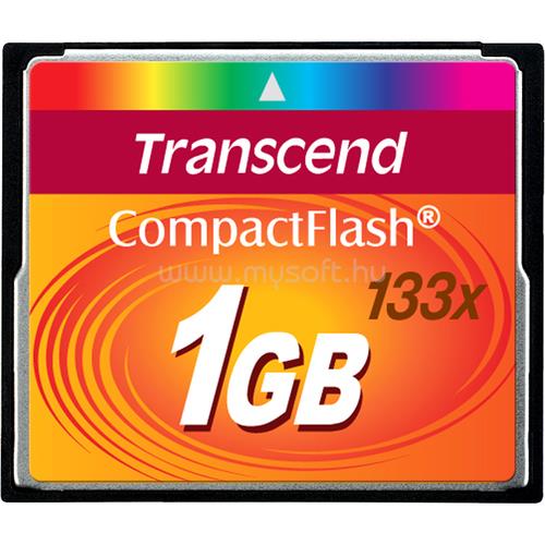 TRANSCEND COMPACT FLASH CARD 1GB 133X SPEED