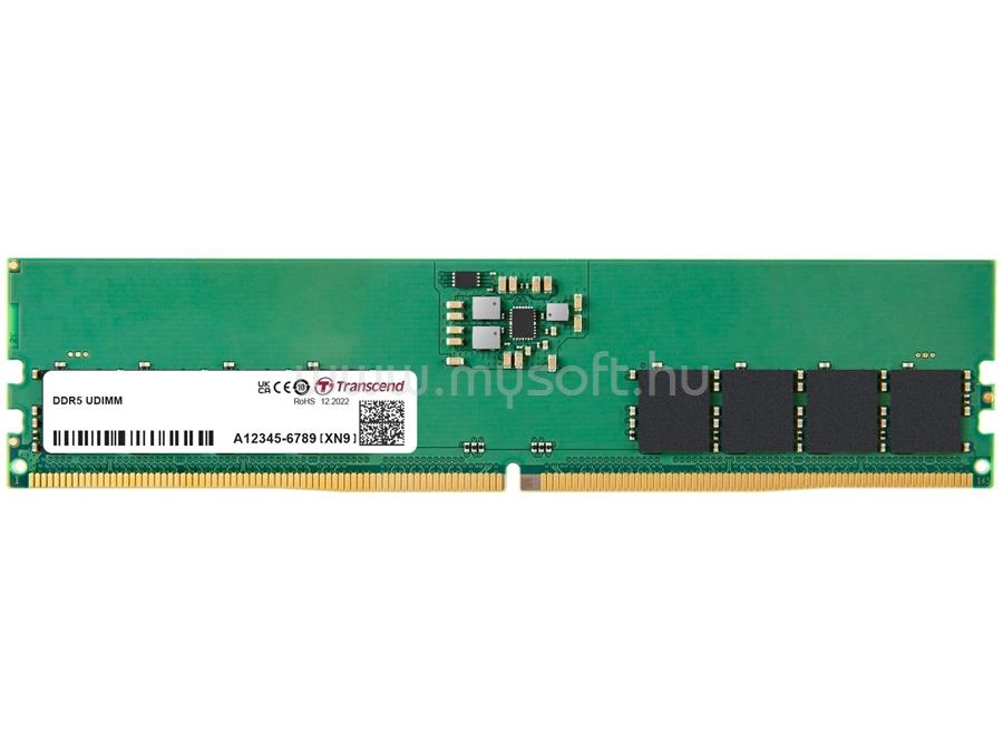 TRANSCEND DIMM memória 8GB DDR5 5600MHz CL46