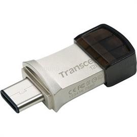 TRANSCEND JetFlash 890 USB 3.1 Type-C 128GB (ezüst) TS128GJF890S small
