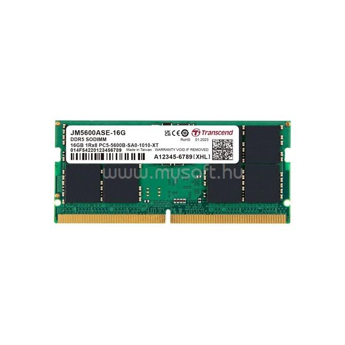 TRANSCEND SODIMM memória 16GB DDR5 5600MHz CL46
