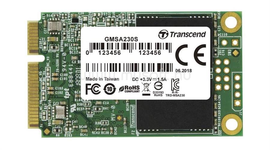 TRANSCEND SSD 128GB MSATA SATA3