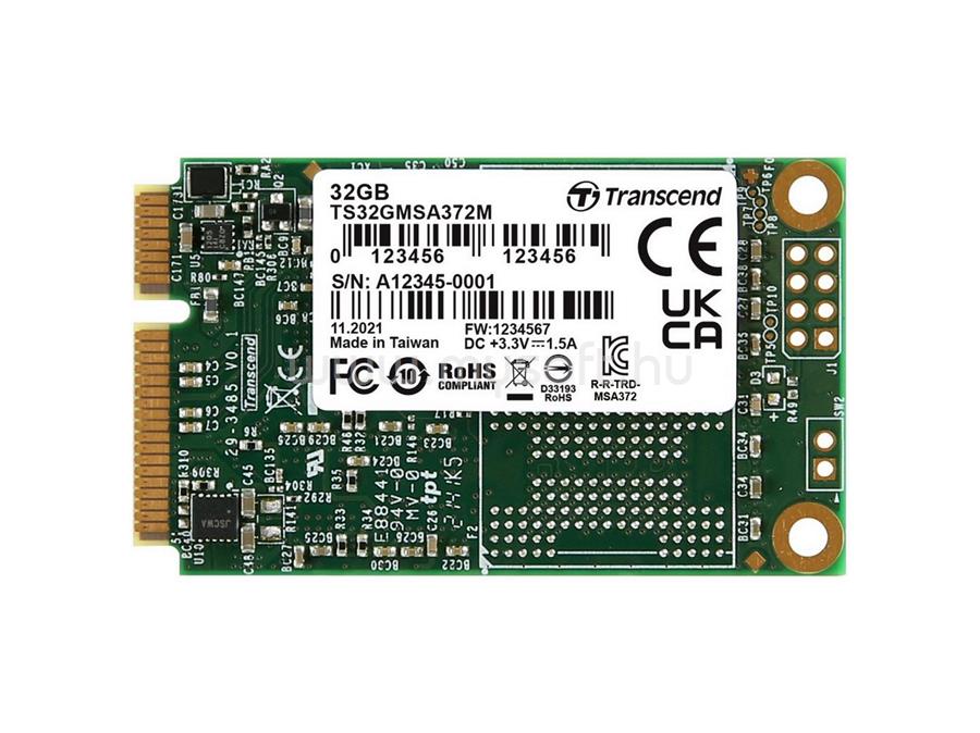 TRANSCEND SSD 32GB MSATA SATA3 MLC WD-15 TRAY