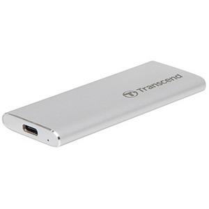 TRANSCEND SSD 500GB USB 3.1 TYPE-C ESD260C (ezüst)