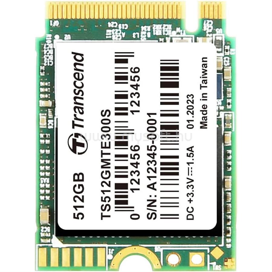 TRANSCEND SSD 512GB M.2 2230 NVMe PCIe Gen3 x4 300S