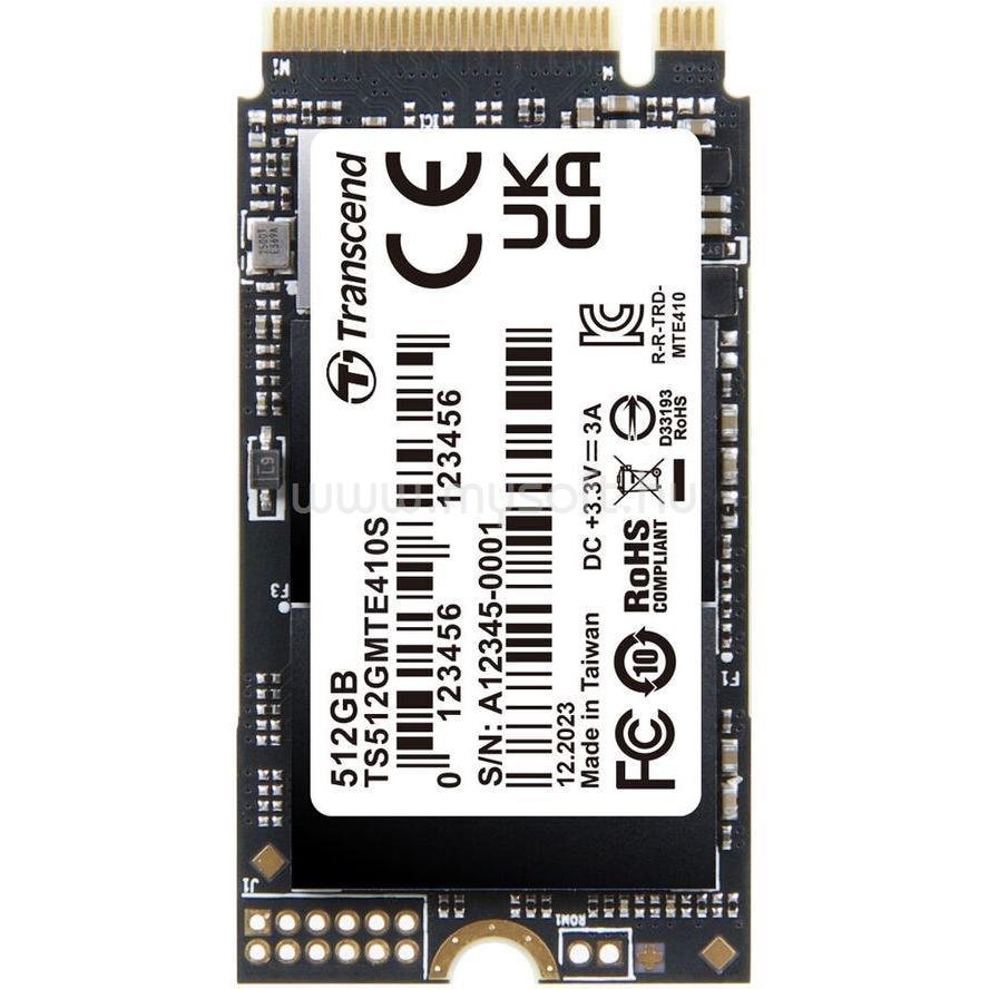 TRANSCEND SSD 512GB M.2 2242 NVMe PCIe 410S