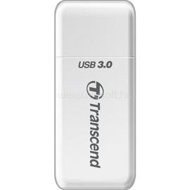 TRANSCEND USB3.0 SD/MICROSD memóriakártya olvasó (fehér) TS-RDF5W small