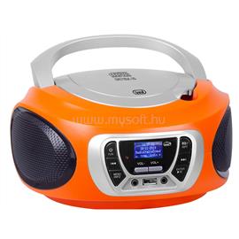 TREVI CMP 510 DAB hordozható CD/DAB/DAB+/FM/AUX/USB boombox (narancssárga) 0CM51009 small