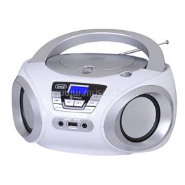 TREVI CMP 544BT hordozható Bluetooth/FM/USB/AUX/CD boombox (fehér) CMP_544BT small
