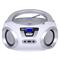 TREVI CMP 544BT hordozható Bluetooth/FM/USB/AUX/CD boombox (fehér) CMP_544BT small