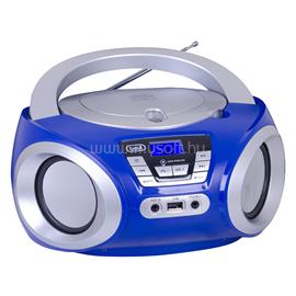 TREVI CMP 544BT hordozható CD/Bluetooth/FM/USB/AUX boombox (kék) 0CMP54404 small