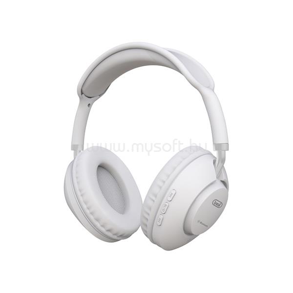 TREVI DJ 12E42 BT Bluetooth fejhallgató (fehér)
