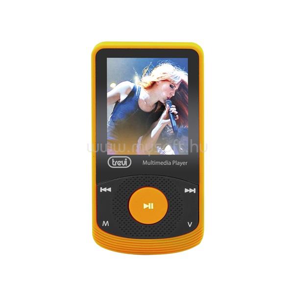 TREVI MPV 1725G narancs MP3/MP4 lejátszó