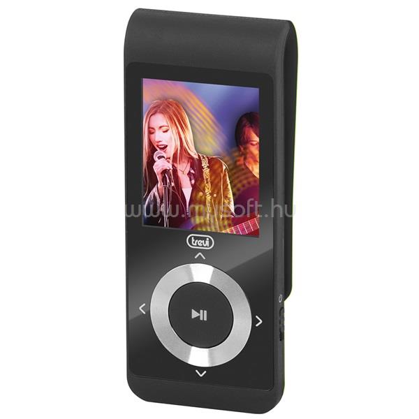 TREVI MPV 1728B fekete 8GB MP3/MP4 lejátszó