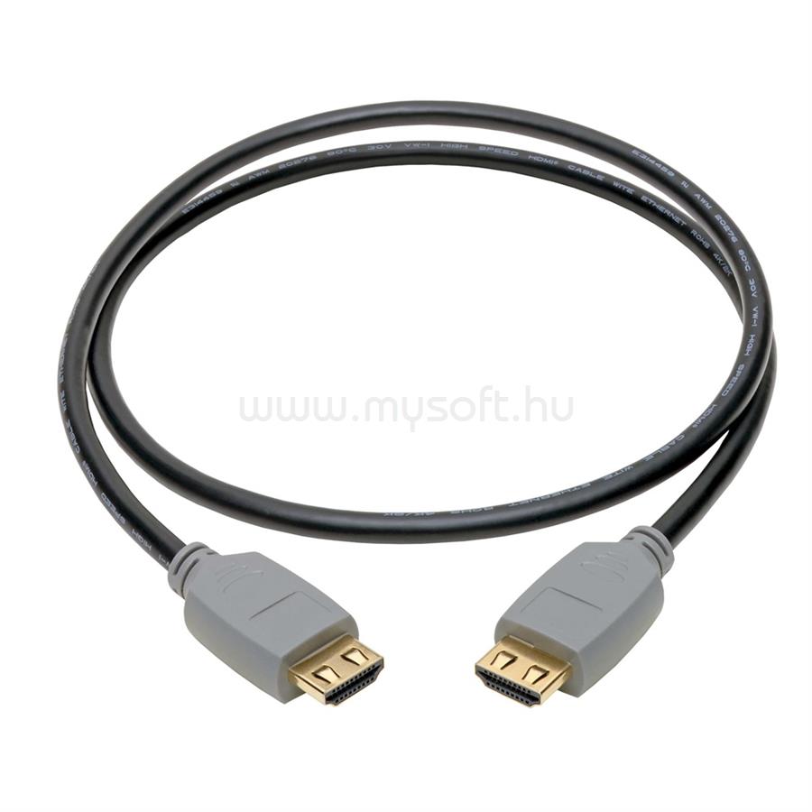TRIPP-LITE kábel, HDMI, 4K 60 Hz, 4:4:4, fekete, M/M, 90cm