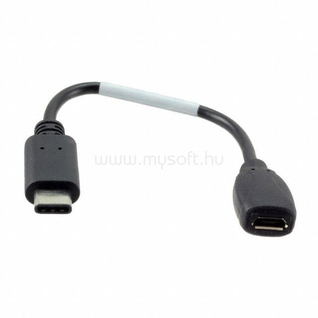 TRIPP-LITE TRIPP LITE adapter kábel, USB-C to USB Micro, USB 2.0 (M/F), 15cm