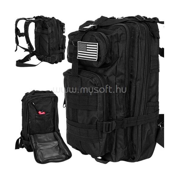 TRIZAND 26L fekete túrazsák