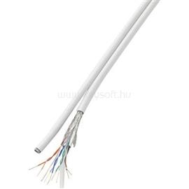 TRU COMPONENTS Hálózati kábel, CAT6 SF/UTP DUPLEX 50m fehér TRU_COMPONENTS_1567361 small