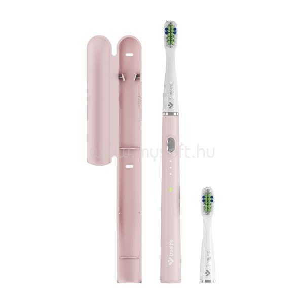 TRUELIFE SonicBrush Slim20 elektrommos fogkefe (rózsaszín)