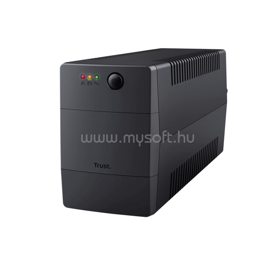 TRUST 23503 Paxxon 800Va Ups 2 Outlets