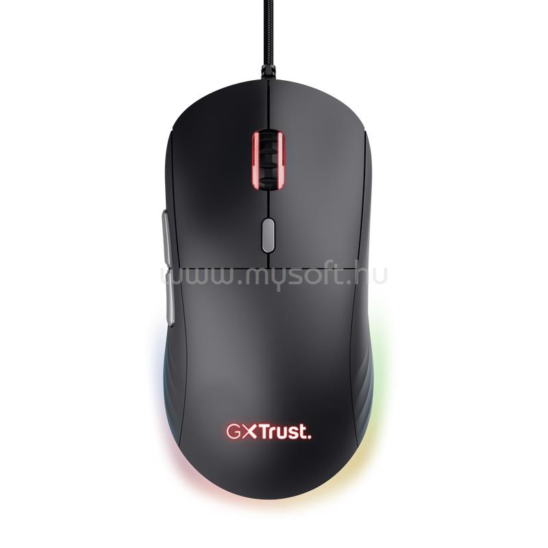 TRUST 25125 GXT925 Redex II Lightweight gamer vezetékes egér (fekete)