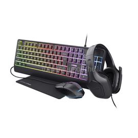 TRUST 25257 GXT792 Quadrox 4in1 gamer csomag - vezetékes billentyűzet,egér,egérpad és headset TRUST_25257 small