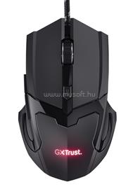 TRUST Basics optikai gamer vezetékes egér (600-4800DPI; 6 gomb; LED; fekete) TRUST_24749 small