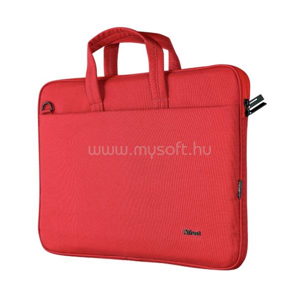 TRUST Bologna 16" ECO topload piros notebook táska