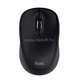TRUST Egér Notebook Vezeték Nélküli - Yvi+ Compact (800-1600DPI; micro vevő; fekete) TRUST_25440 small