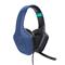 TRUST GXT415 Zirox vezetékes gamer headset (multiplatform; nagy-párnás; hangerőszabályzó; 3.5mm jack; kék) TRUST_24991 small