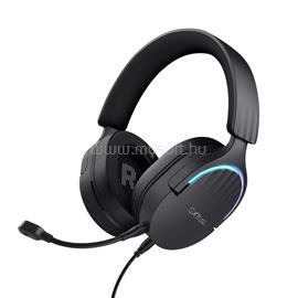 TRUST GXT490 Fayzo 7.1 vezetékes gamer headset (multiplatform; nagy-párnás; hangerőszabályzó; USB; fekete) TRUST_24900 small