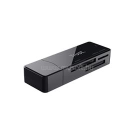 TRUST Kártyaolvasó - Nanga USB3.2 (USB; SD,MicroSD, MS, M2; fekete) TRUST_21935 small