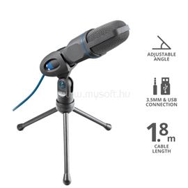 TRUST Mikrofon 23790, Mico USB Microphone for PC and laptop TRUST_23790 small