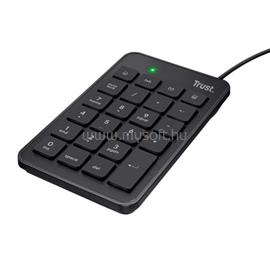 TRUST Numerikus billentyűzet, USB,  "Xalas", fekete TRUST_TR22221 small