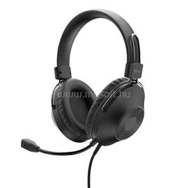 TRUST Ozo headset (mikrofon; hangerőszabályzó; USB; nagy-párnás; 2m kábel, fekete) TRUST_24132 small