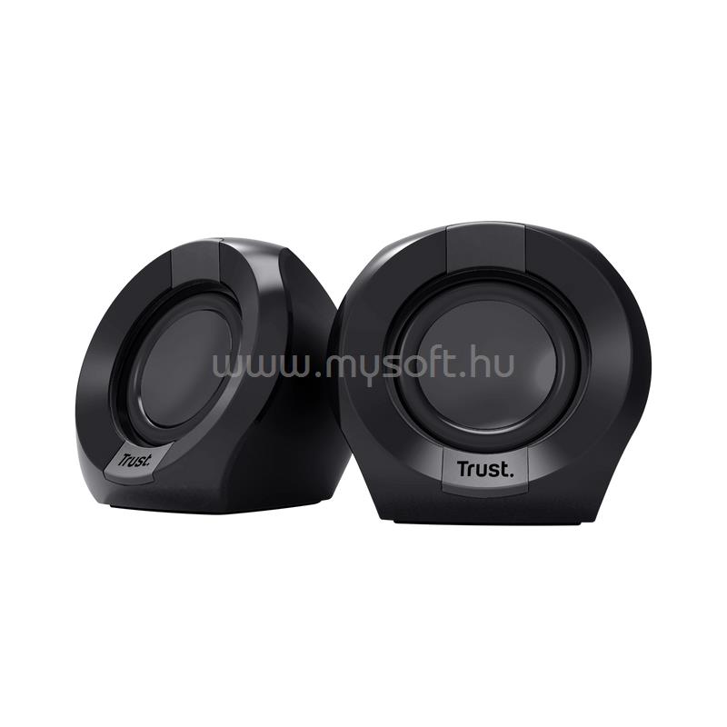 TRUST Polo 2.0 hangszóró (4W RMS; hangerőszabályzó; 3,5mm jack; USB tápcsatlakozó; fekete)