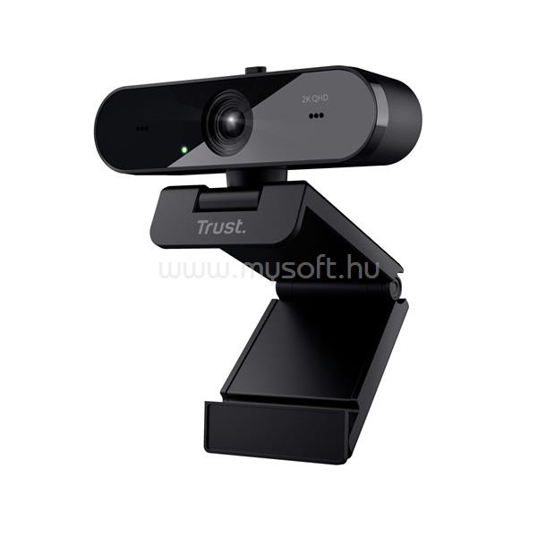 TRUST Taxon QHD webkamera (fekete)