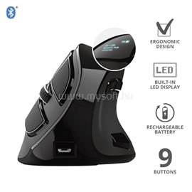 TRUST Voxx Vezeték nélküli tölthető ergonomikus egér TRUST_23731 small